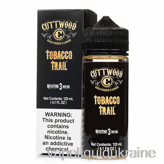 Vape Liquid Ukraine Tobacco Trail - Cuttwood E-Liquid - 120mL 3mg